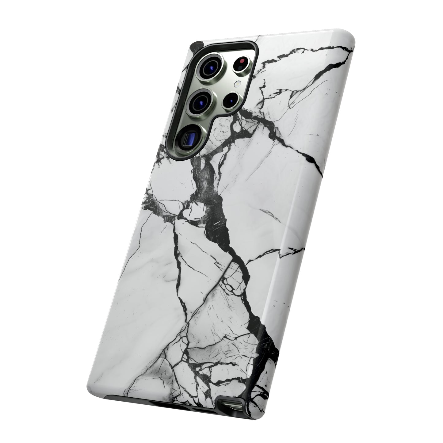 White Marble Phone Cases