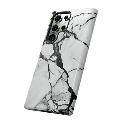White Marble Phone Cases